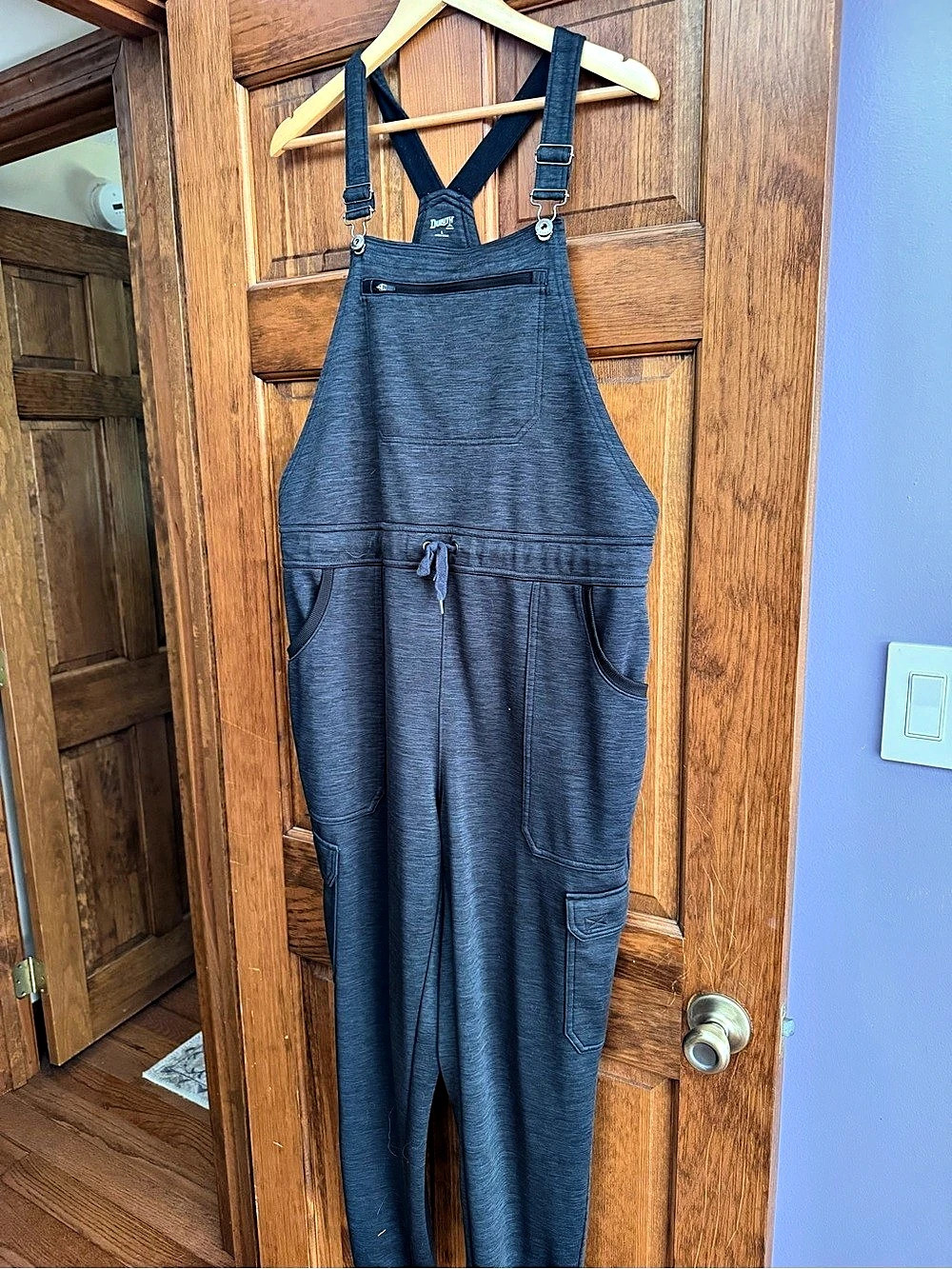 Duluth Women's Black Overalls